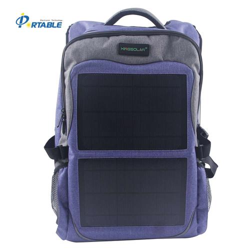 12W Monocrystalline Solar Backpack (Blue)